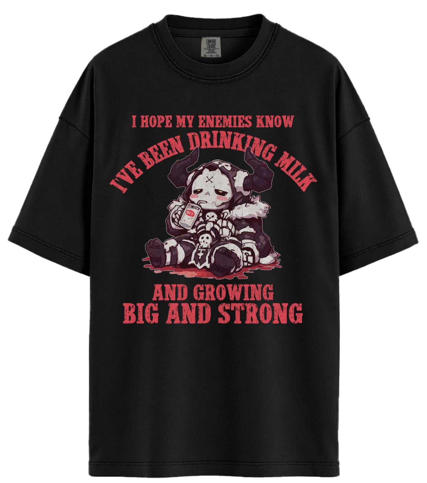 Drinking Milk Comfort Colors T-Shirt