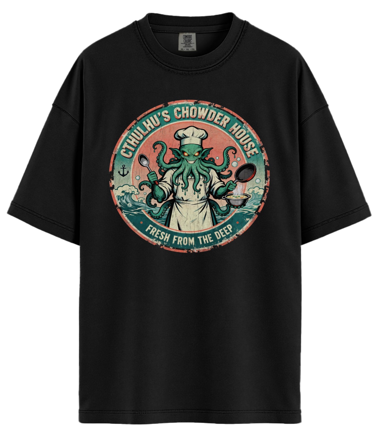 Cthulhu's Chowder Comfort Colors T-Shirt