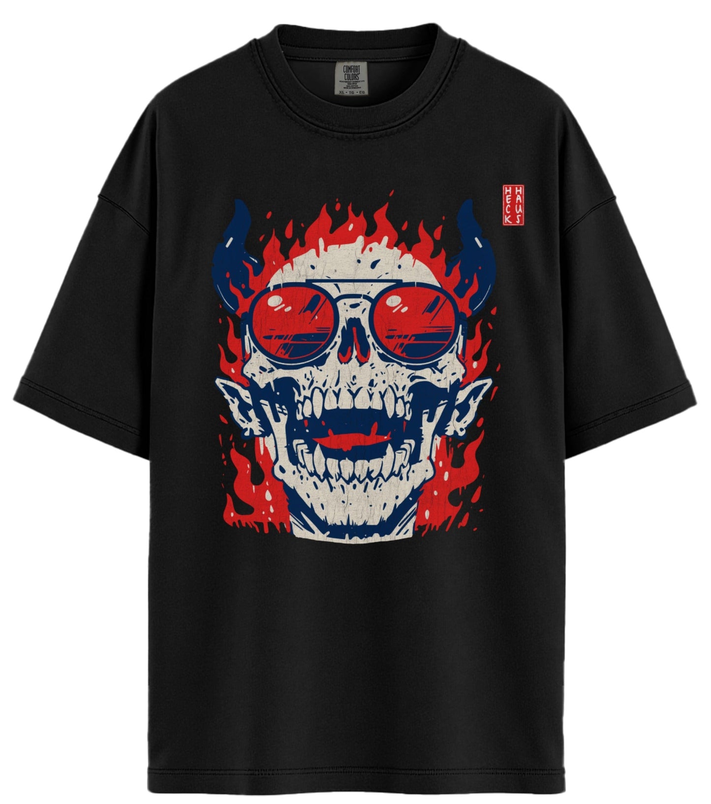 Flaming Demon Comfort Colors T-Shirt