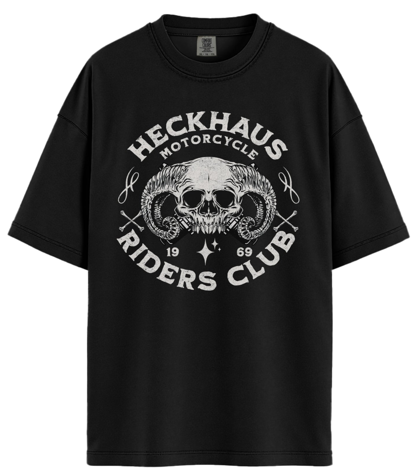HECKHAUS Motorcycle Riders Comfort Colors T-Shirt