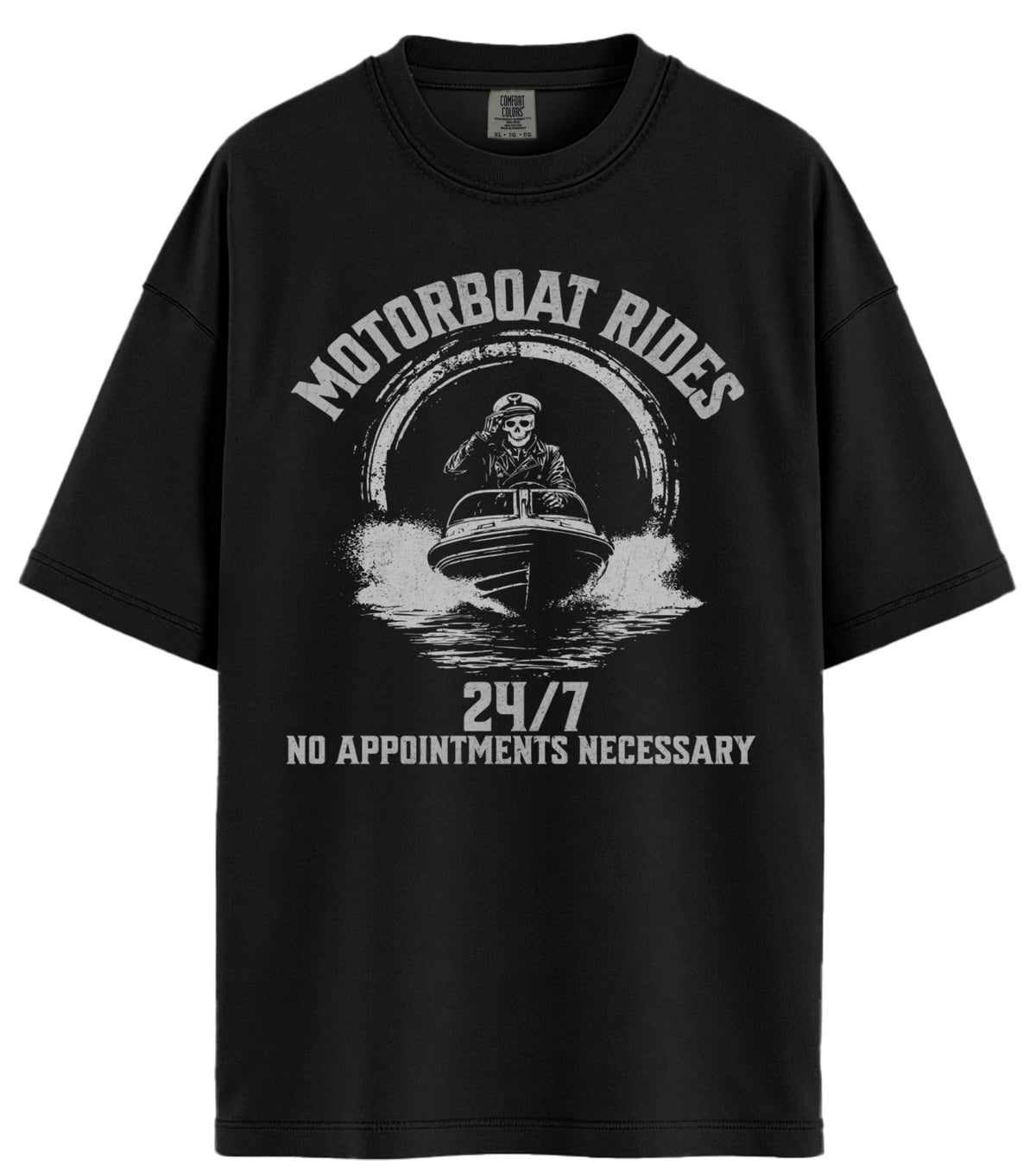 Motorboat Rides Comfort Colors T-Shirt