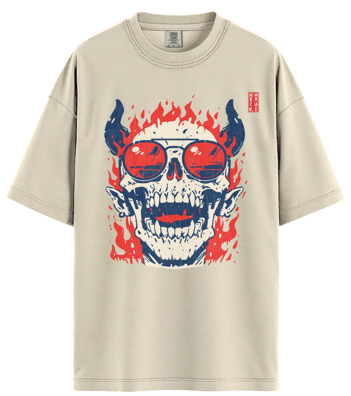 Flaming Demon Comfort Colors T-Shirt