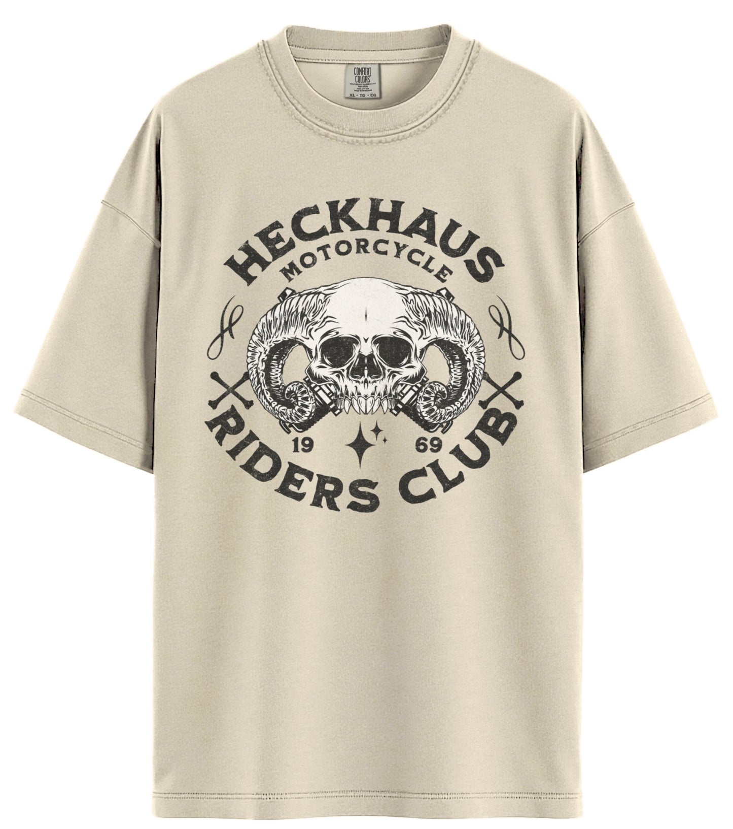HECKHAUS Motorcycle Riders Comfort Colors T-Shirt