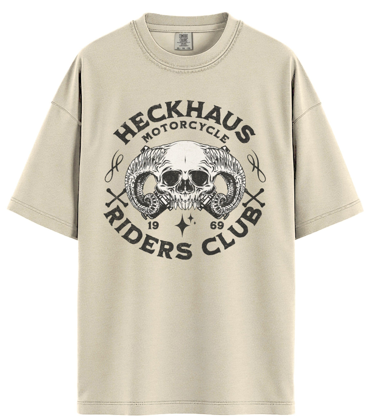 HECKHAUS Motorcycle Riders Comfort Colors T-Shirt