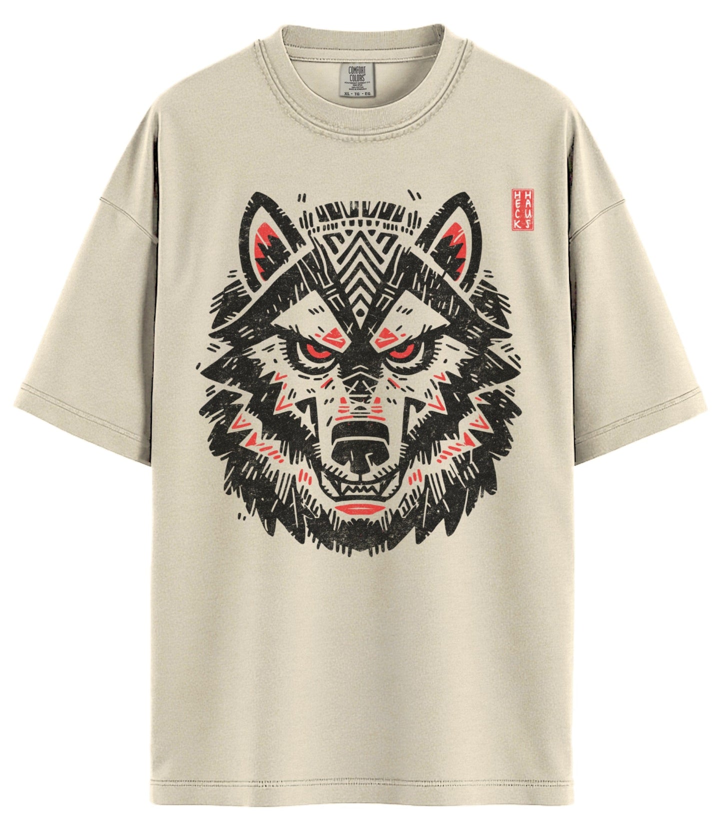 Graphic Wolf Comfort Colors T-Shirt