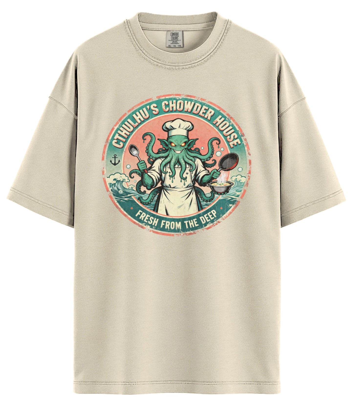 Cthulhu's Chowder Comfort Colors T-Shirt