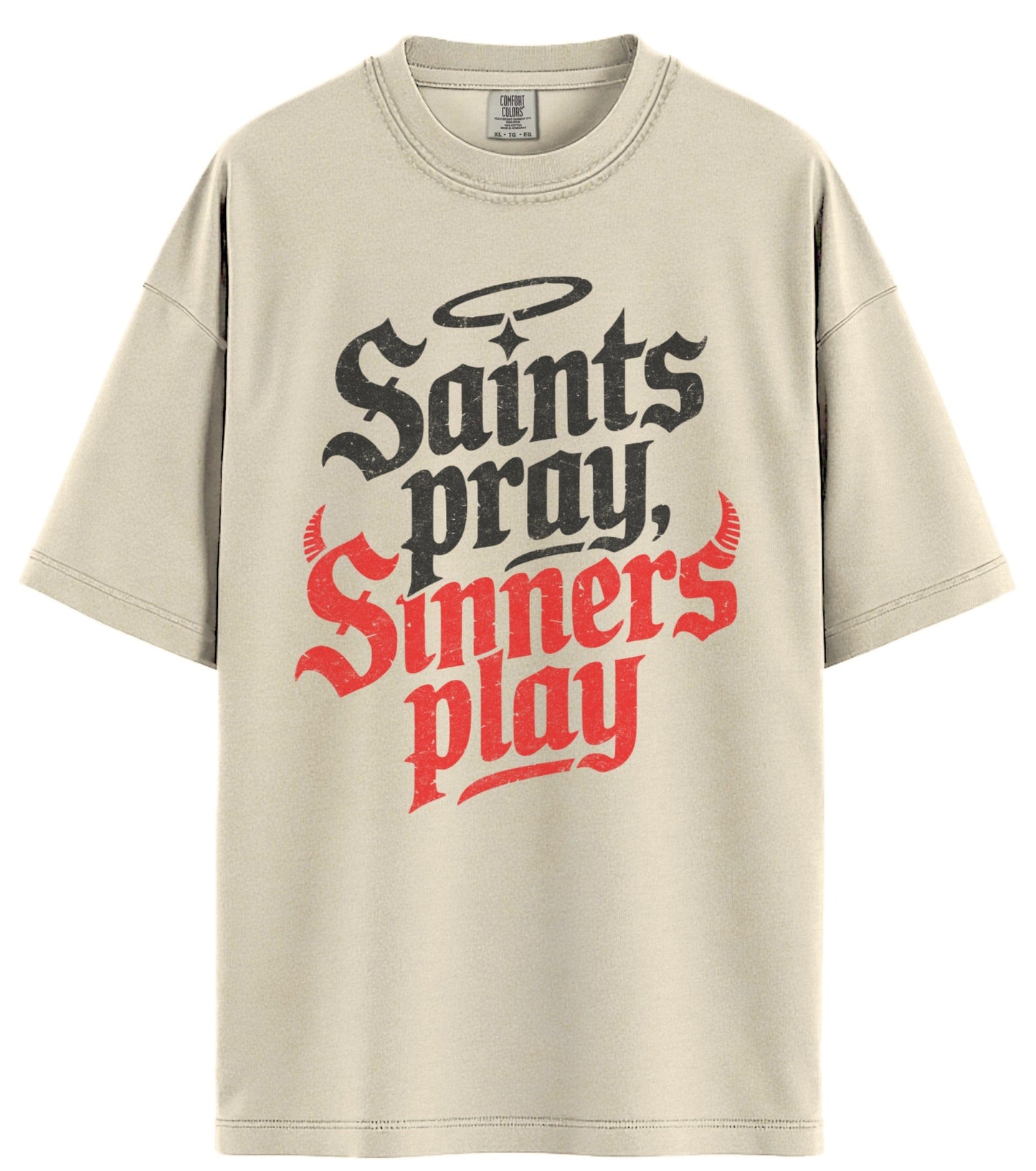 Saints Pray Comfort Colors T-Shirt