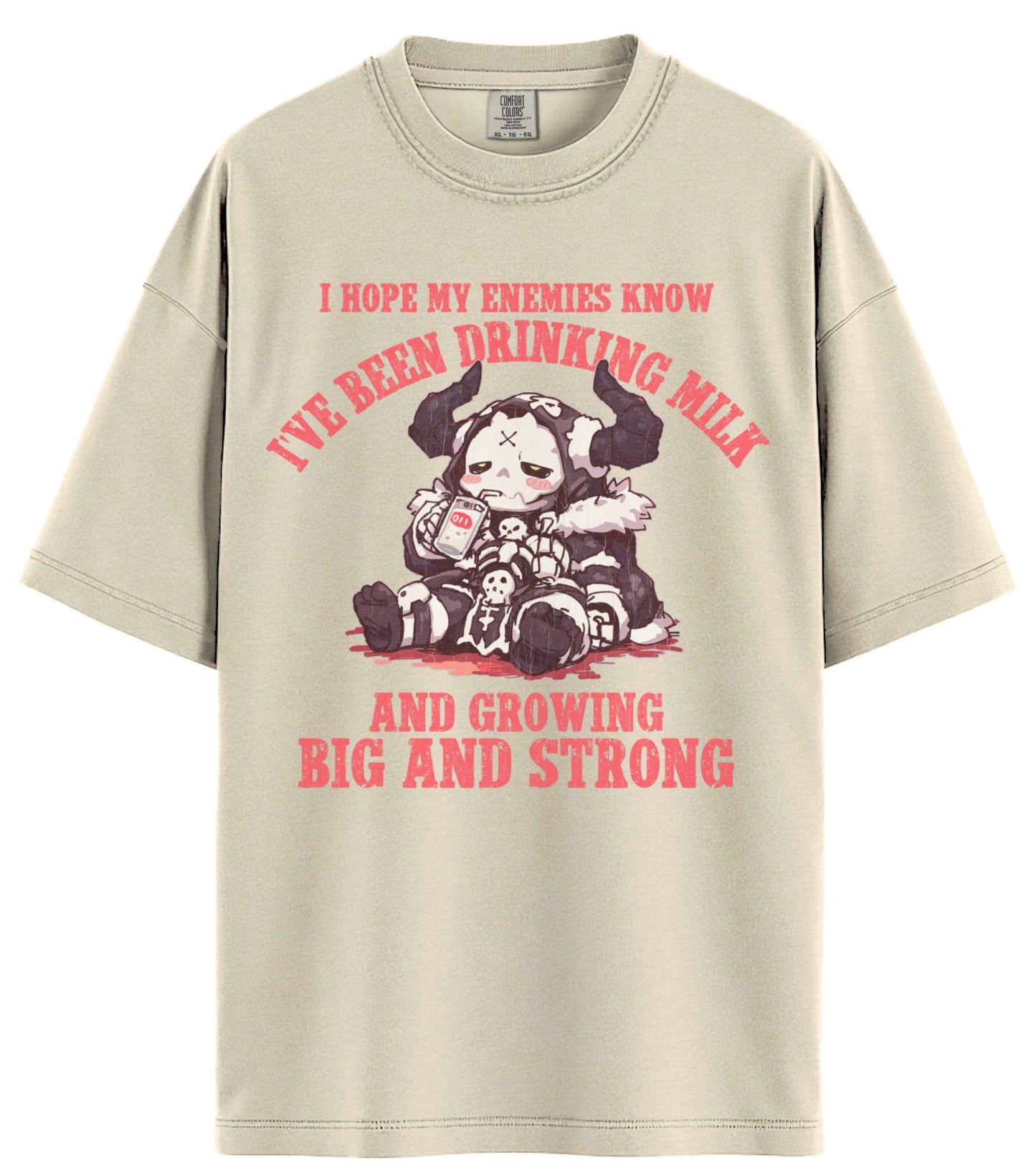 Drinking Milk Comfort Colors T-Shirt