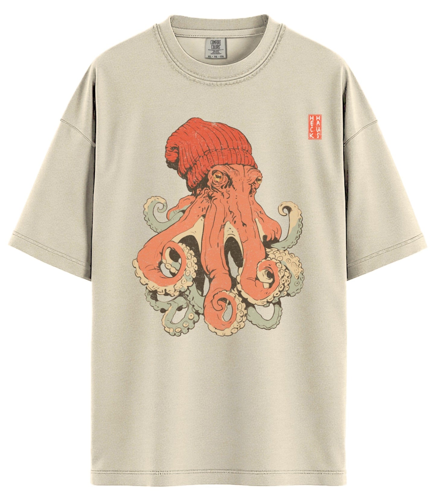 Beanie Octopus Comfort Colors T-Shirt