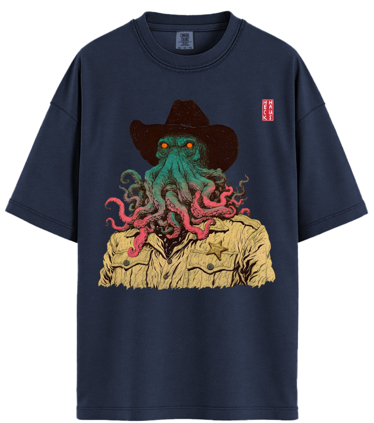 Sheriff Cthulhu Comfort Colors T-Shirt