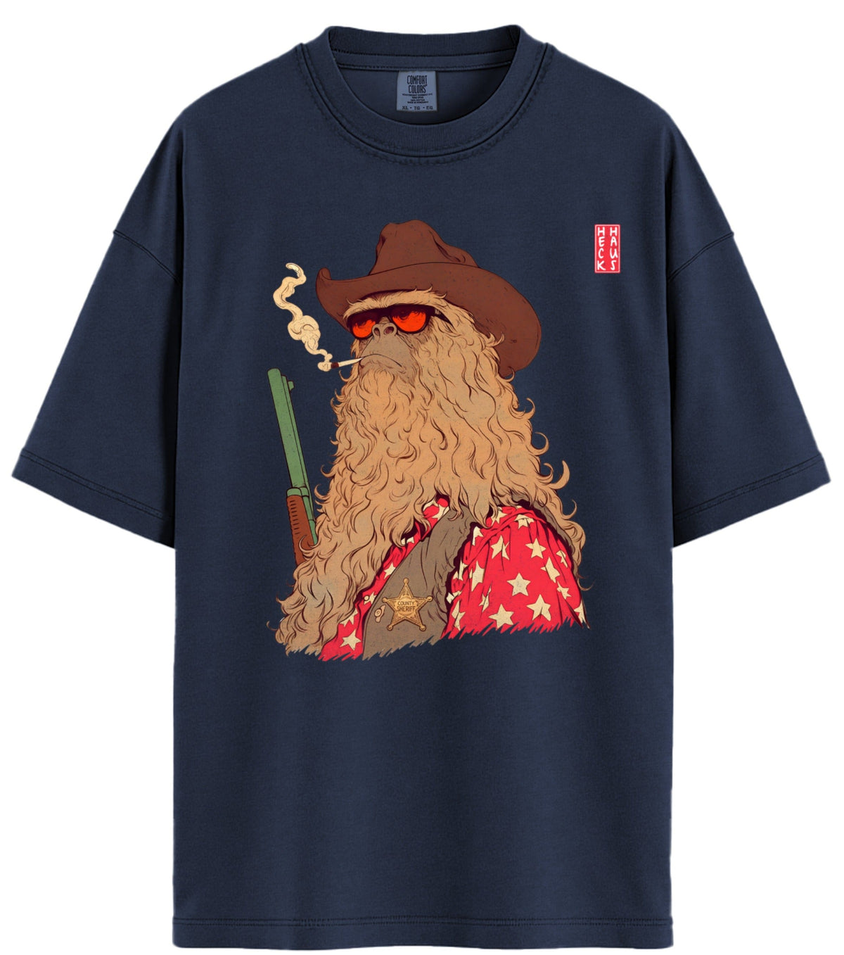 Sheriff Bigfoot Comfort Colors T-Shirt