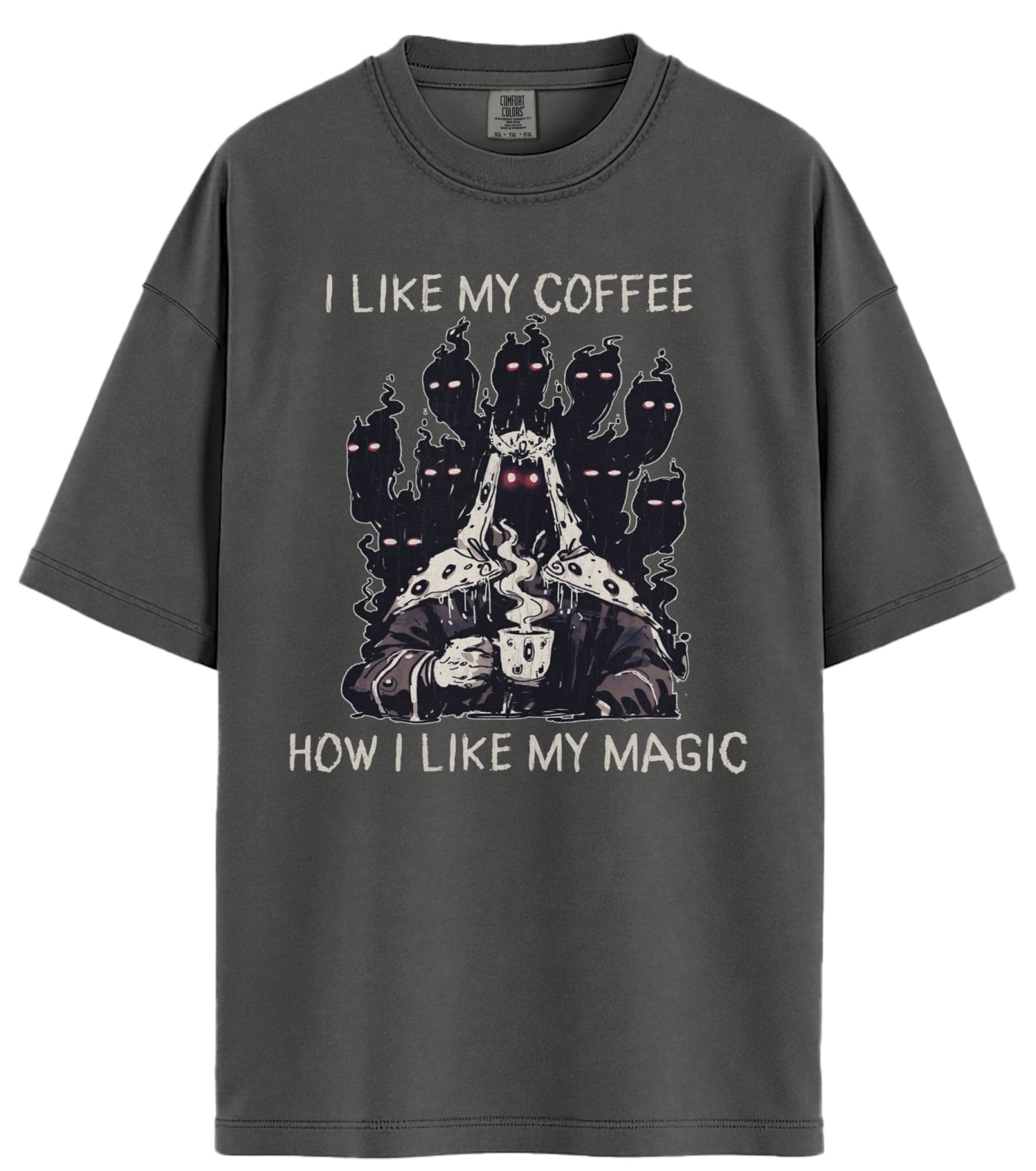 I Like My Coffee Comfort Colors T-Shirt
