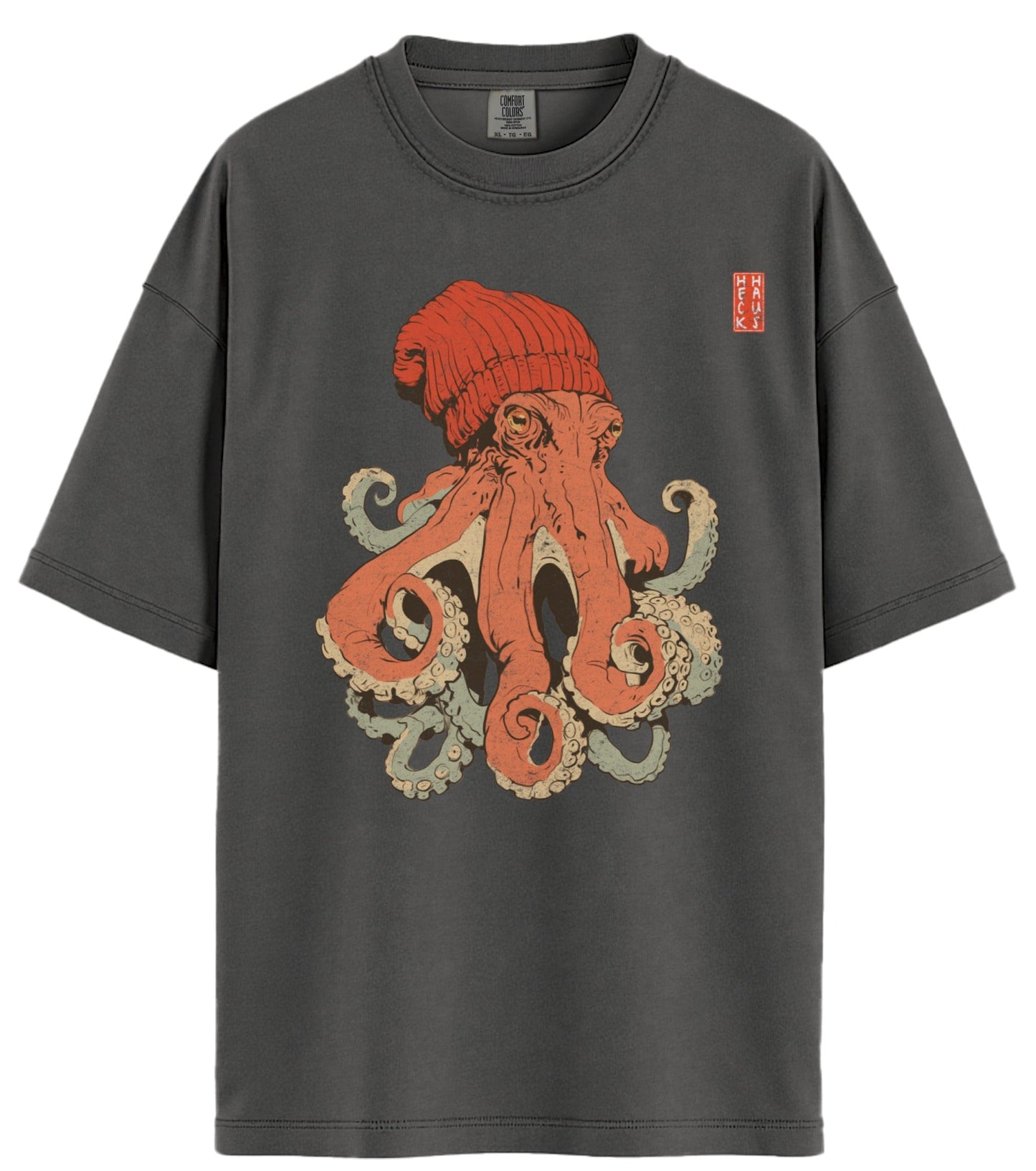 Beanie Octopus Comfort Colors T-Shirt