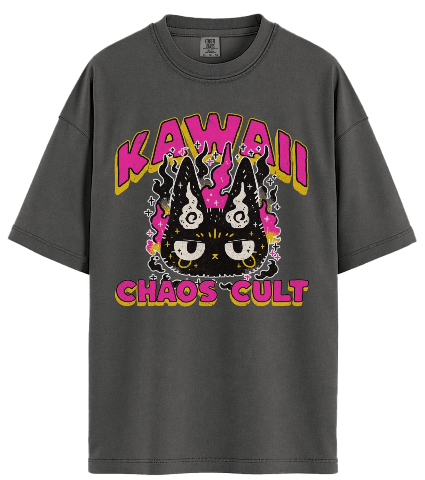Kawaii Chaos Cult Comfort Colors T-Shirt