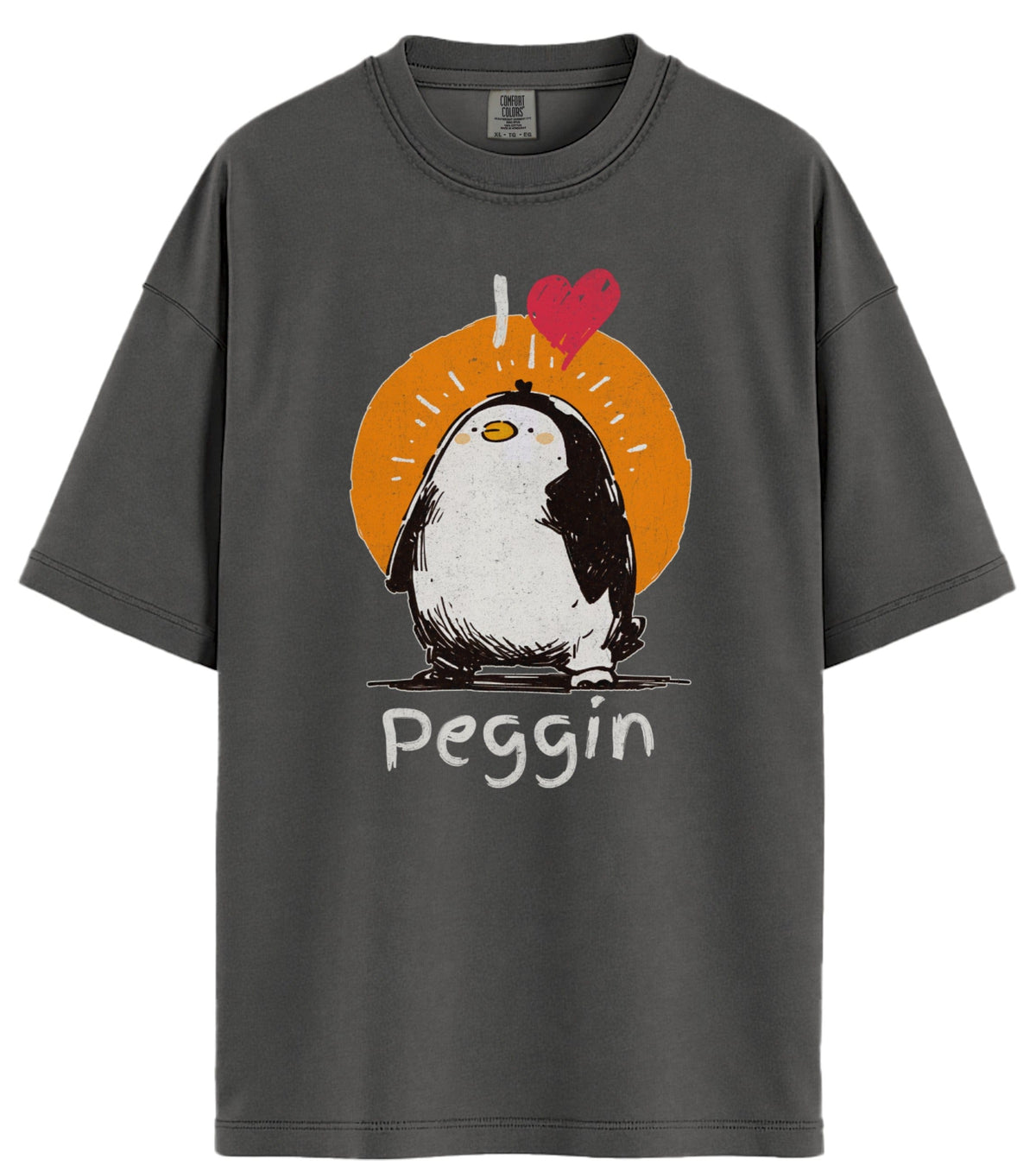 I Love Peggin Comfort Colors T-Shirt
