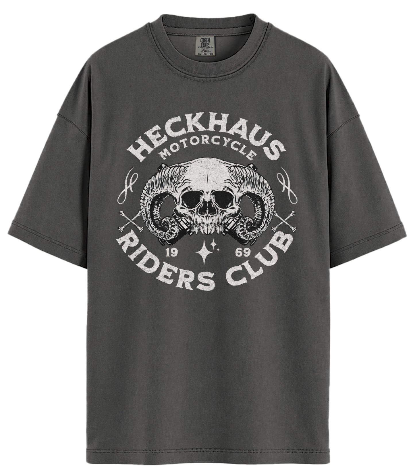 HECKHAUS Motorcycle Riders Comfort Colors T-Shirt