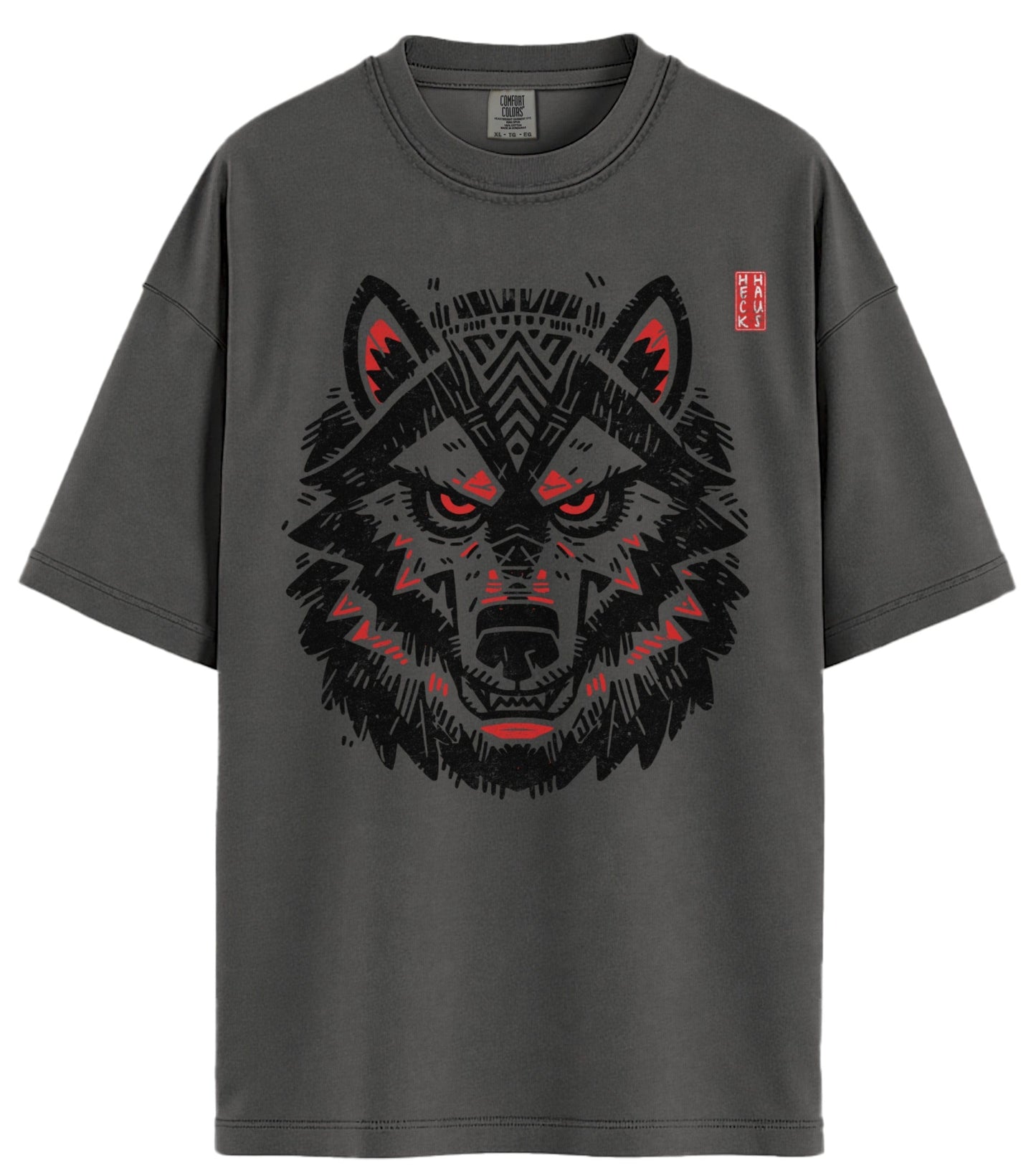 Graphic Wolf Comfort Colors T-Shirt