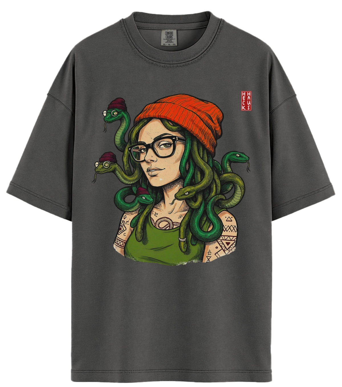 Hipster Medusa Comfort Colors T-Shirt