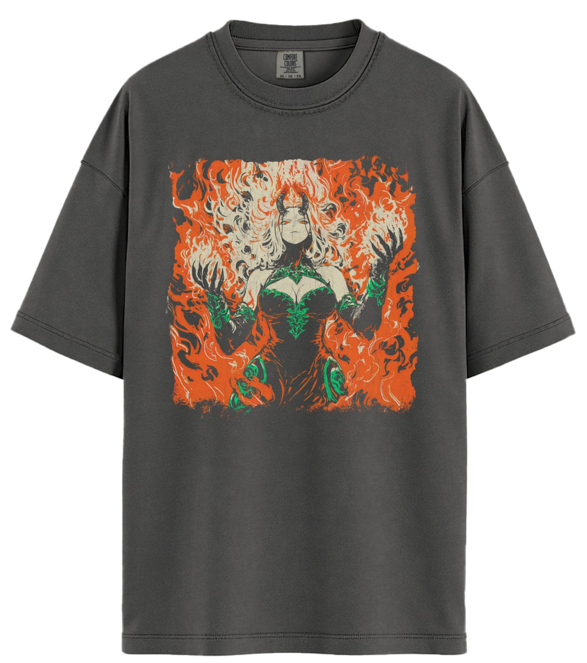 Hellfire Queen Comfort Colors T-Shirt