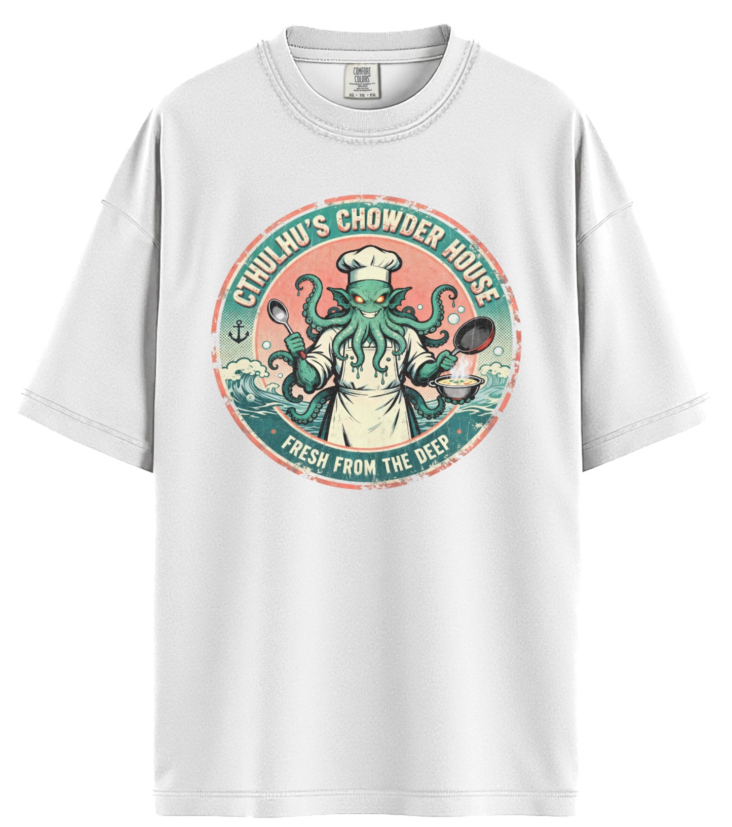 Cthulhu's Chowder Comfort Colors T-Shirt