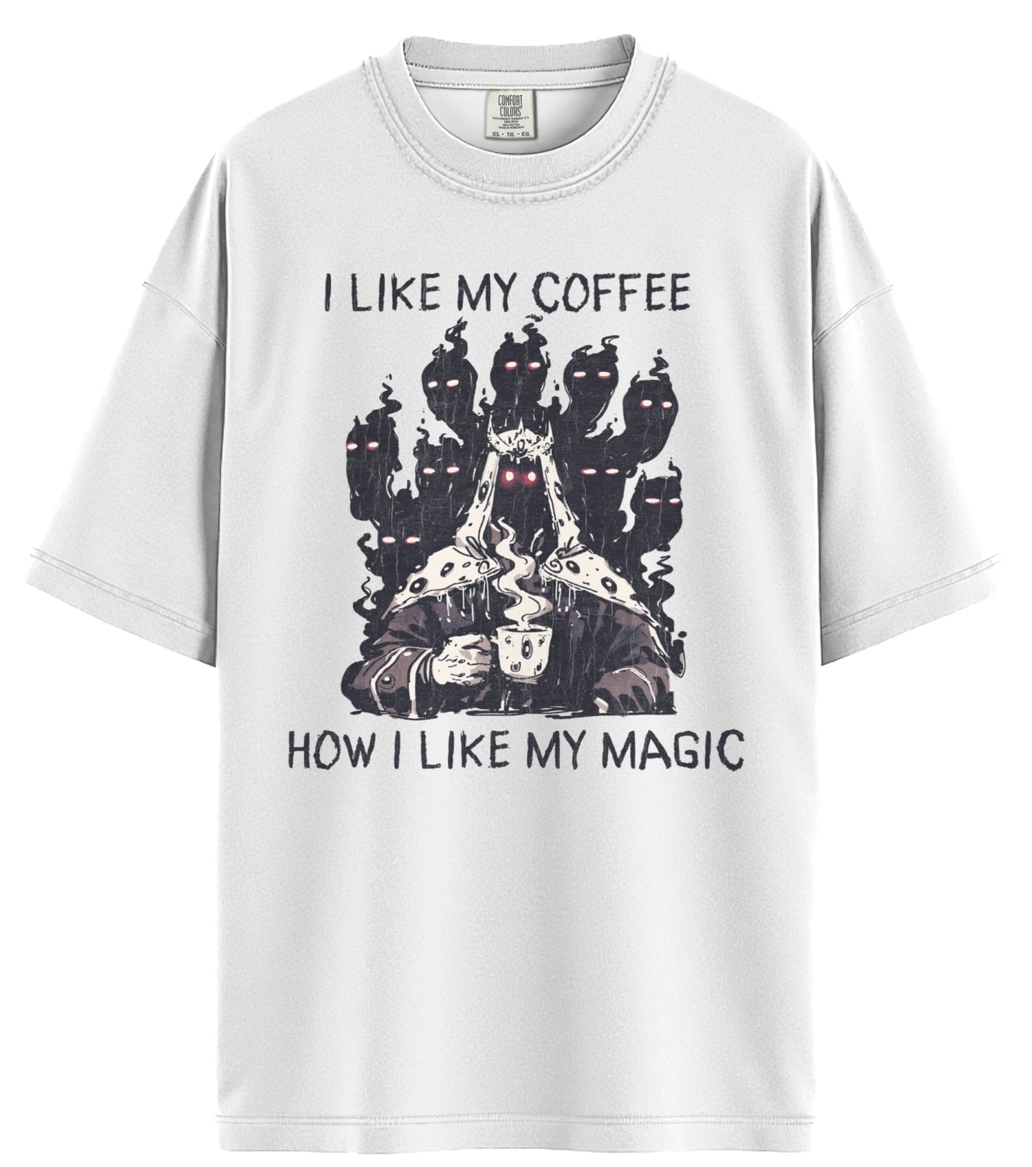 I Like My Coffee Comfort Colors T-Shirt