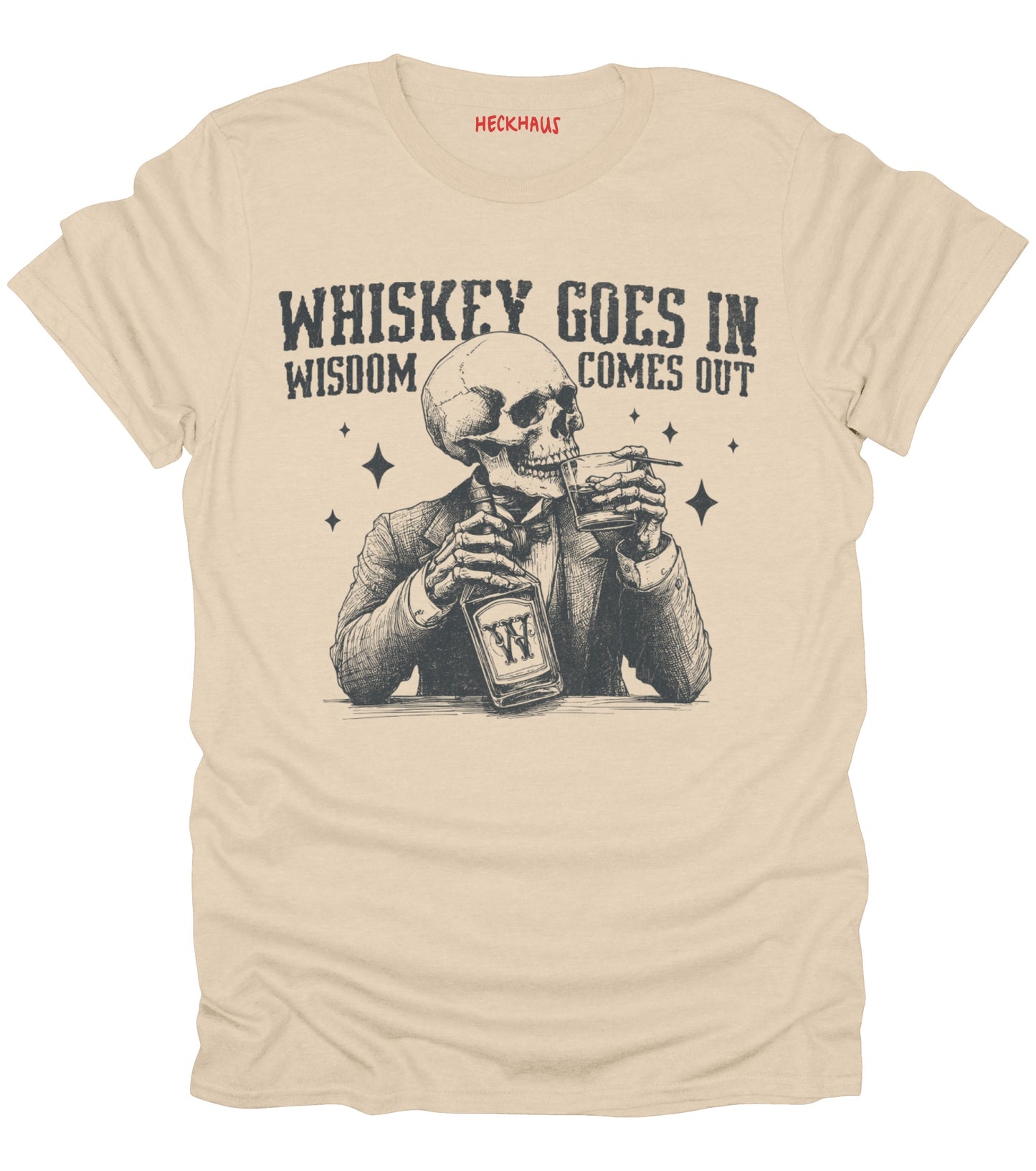 Whiskey Goes In T-Shirt