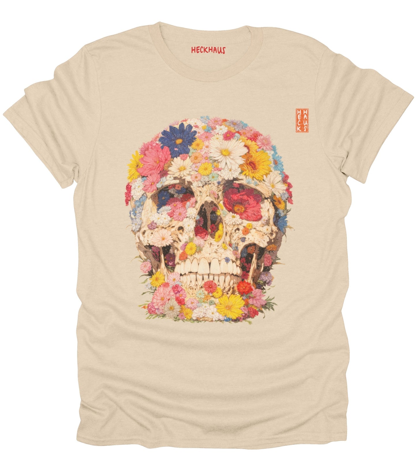 Floral Skull T-Shirt