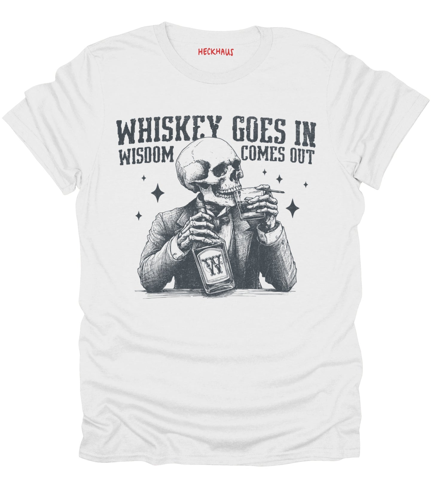 Whiskey Goes In T-Shirt
