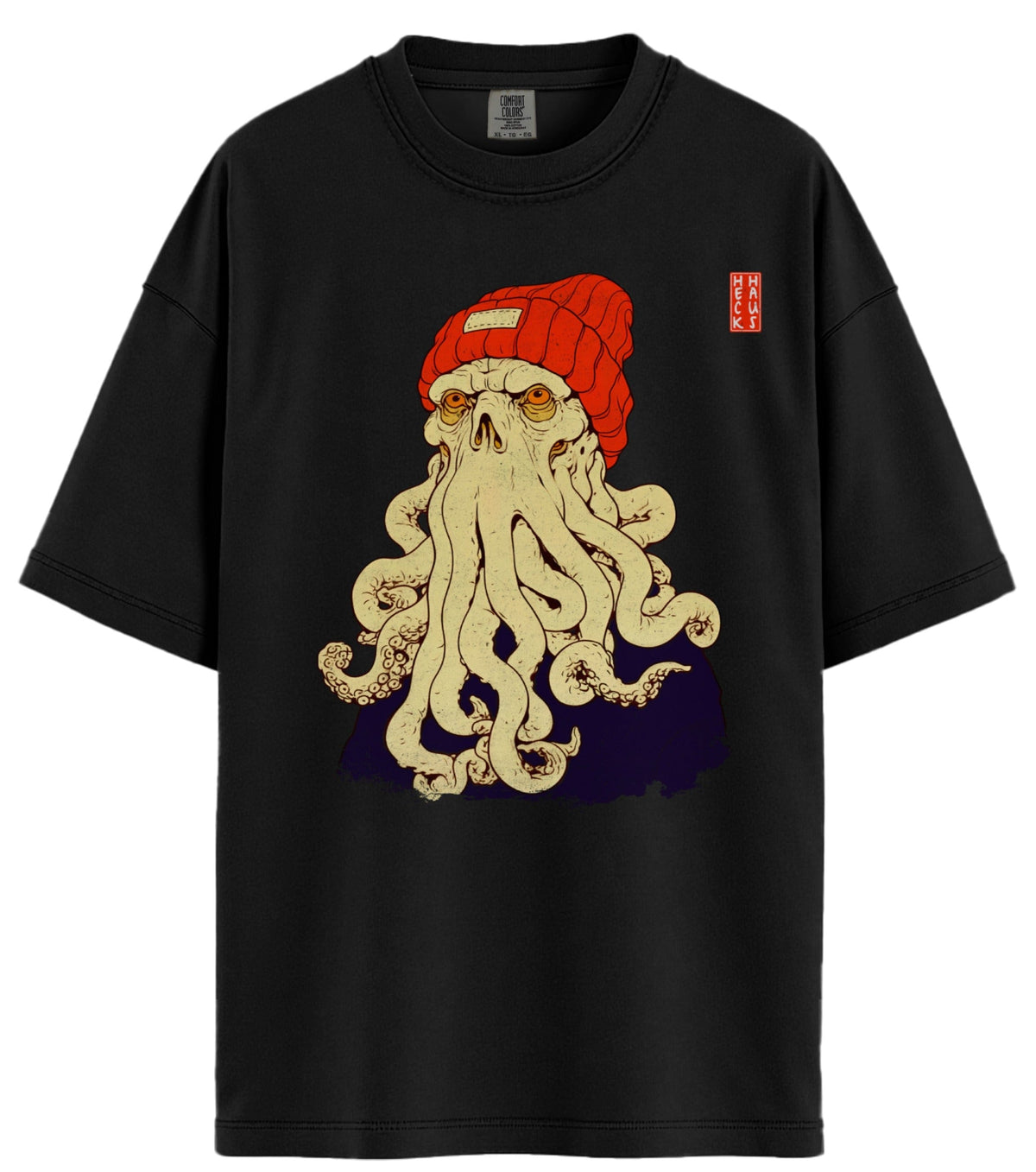 Hipster Cthulhu Comfort Colors T-Shirt