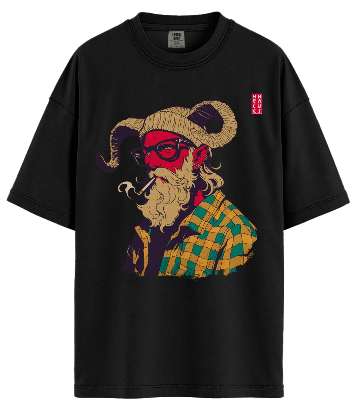 Hipster Devil Comfort Colors T-Shirt