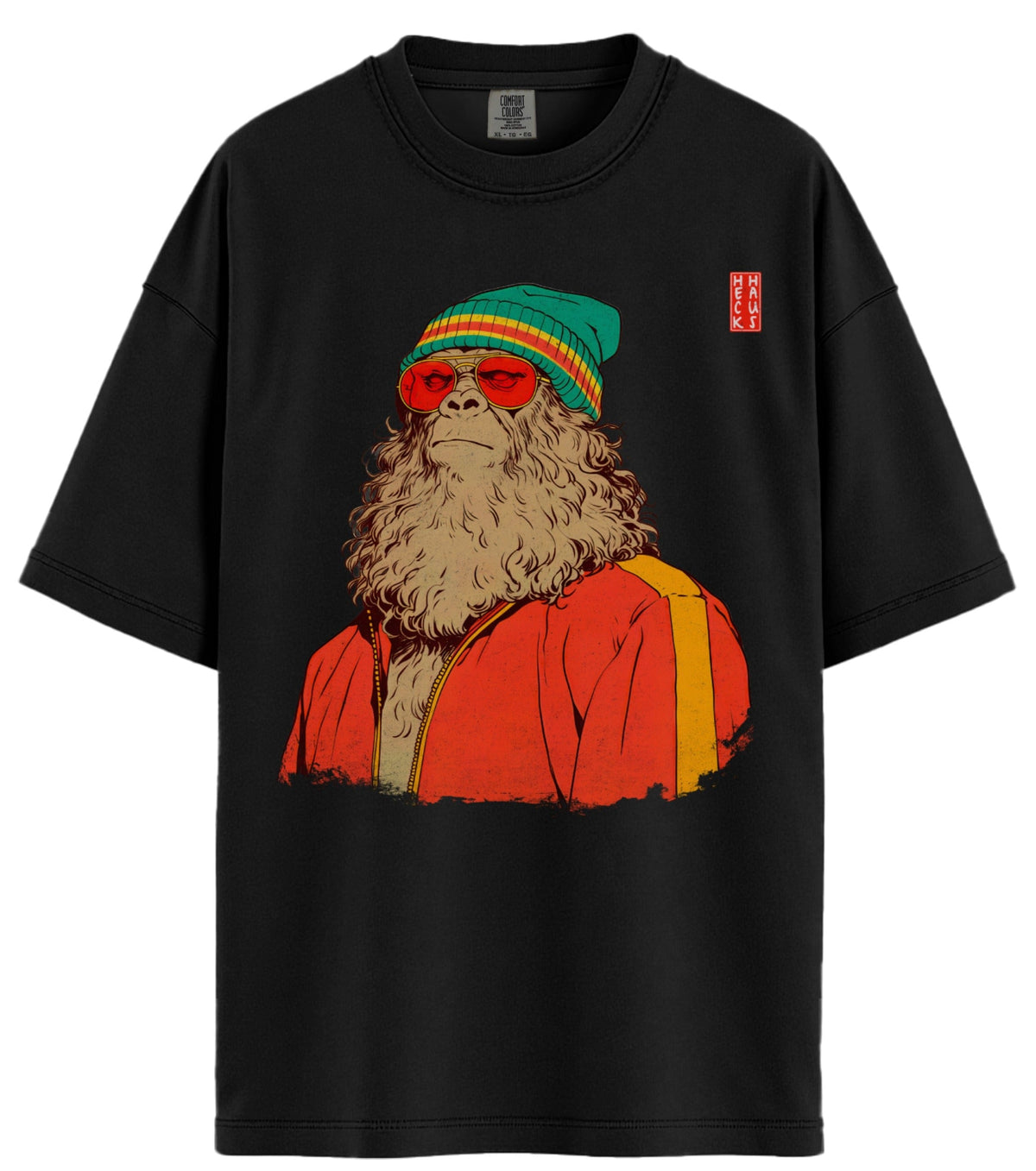 Hipster Bigfoot Comfort Colors T-Shirt