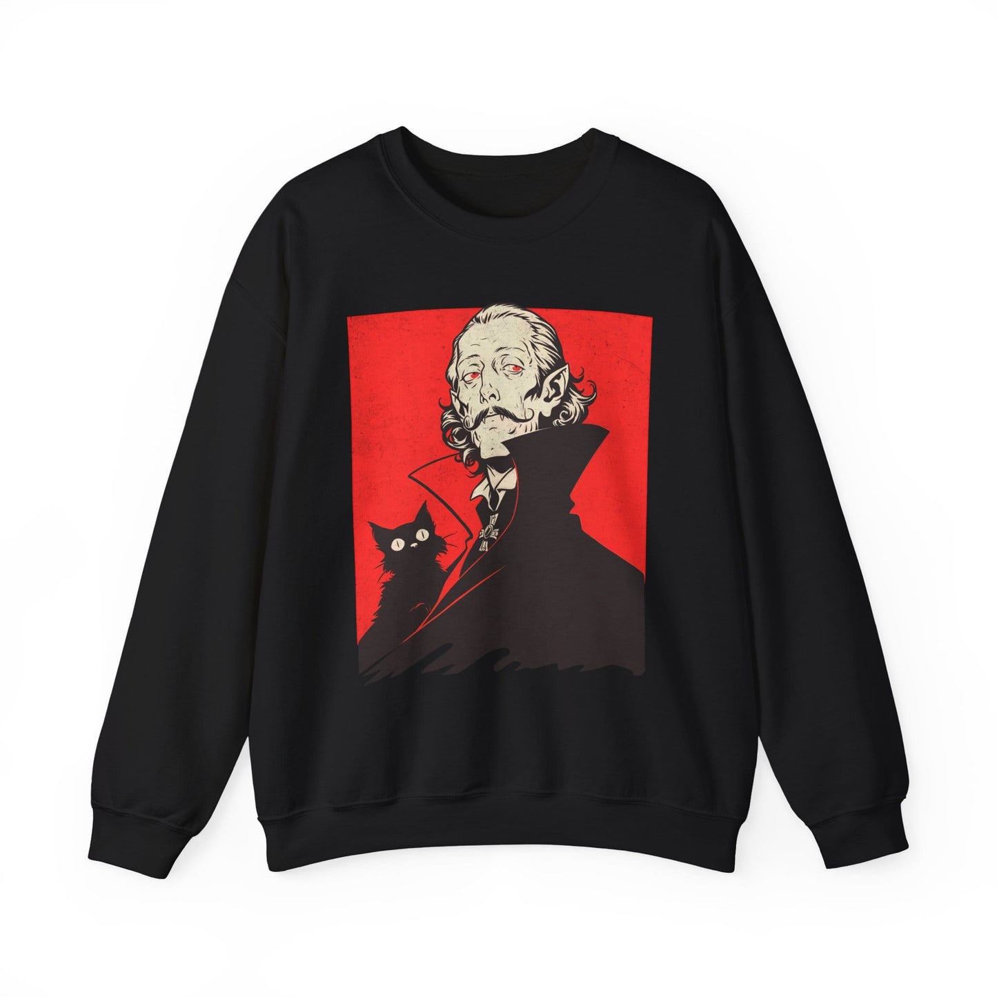 The Count with the Cat Sweatshirt