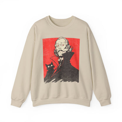 The Count with the Cat Sweatshirt