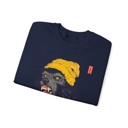 Hipster Werewolf Sweatshirt
