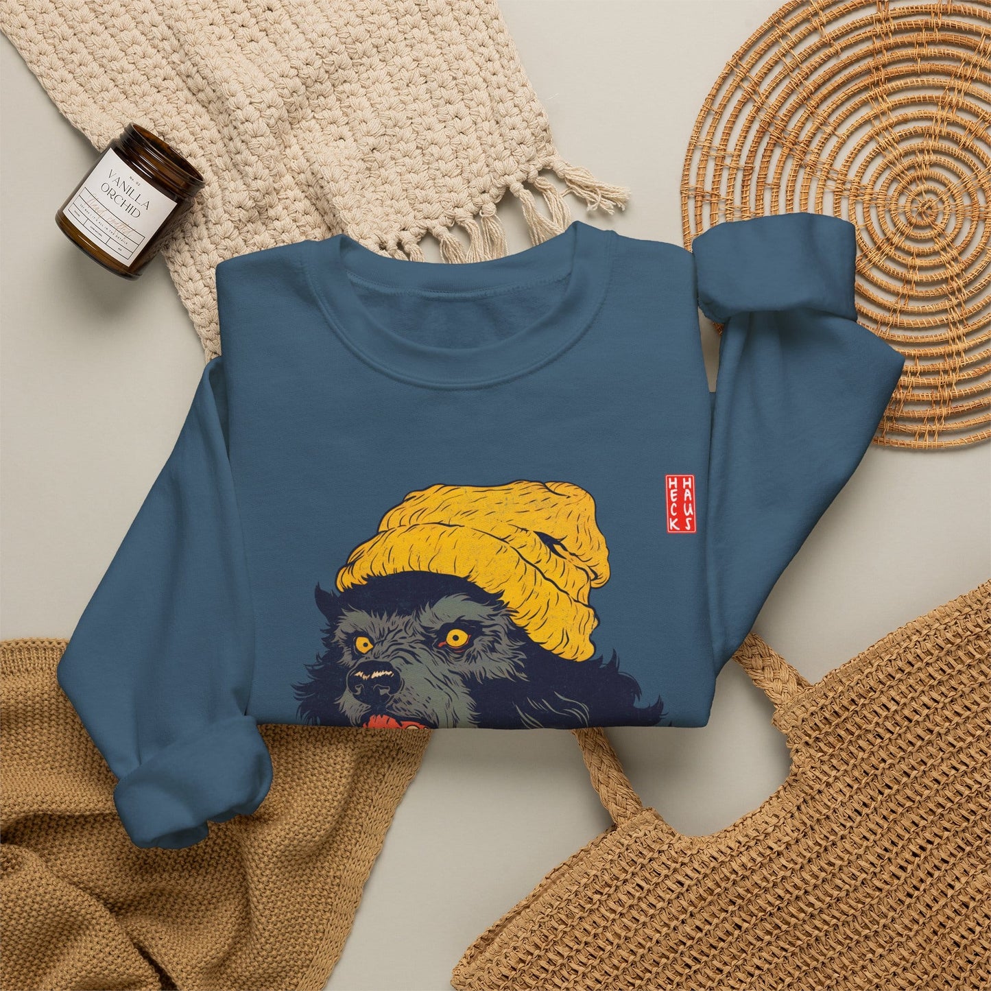 Hipster Werewolf Sweatshirt