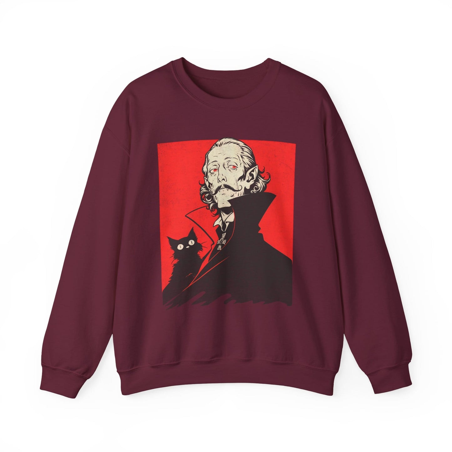 The Count with the Cat Sweatshirt