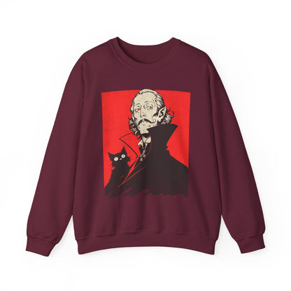 The Count with the Cat Sweatshirt