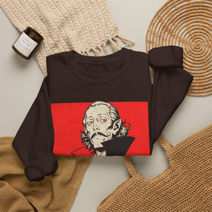 The Count with the Cat Sweatshirt
