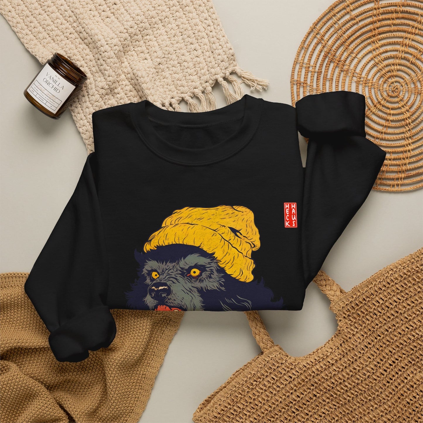 Hipster Werewolf Sweatshirt