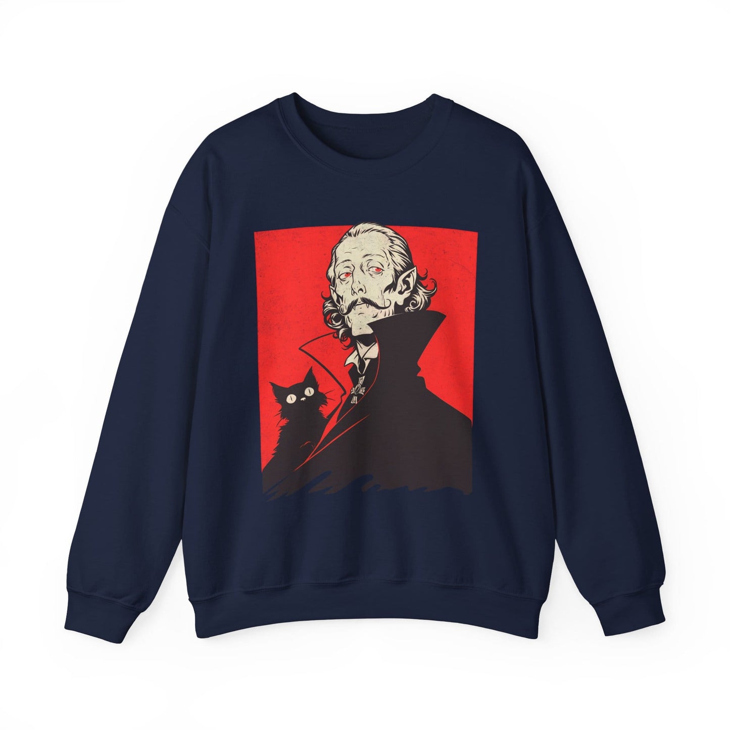 The Count with the Cat Sweatshirt