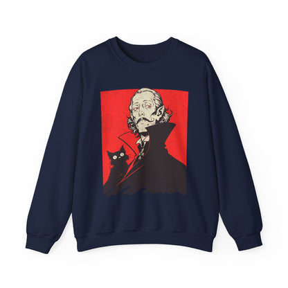 The Count with the Cat Sweatshirt