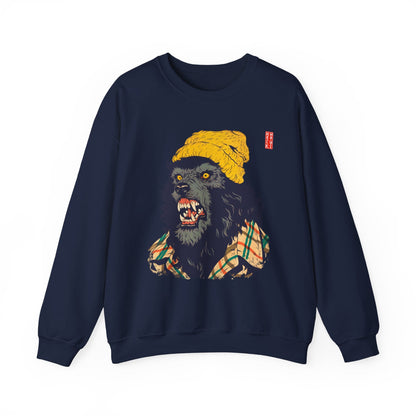 Hipster Werewolf Sweatshirt