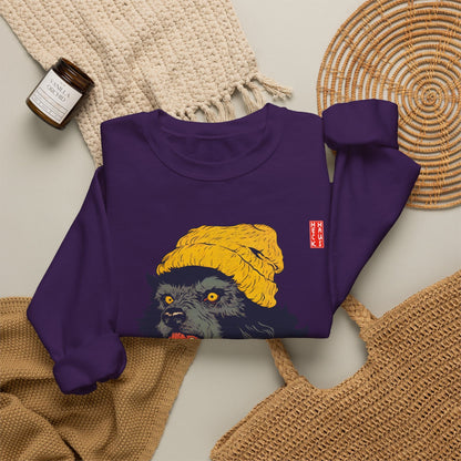Hipster Werewolf Sweatshirt