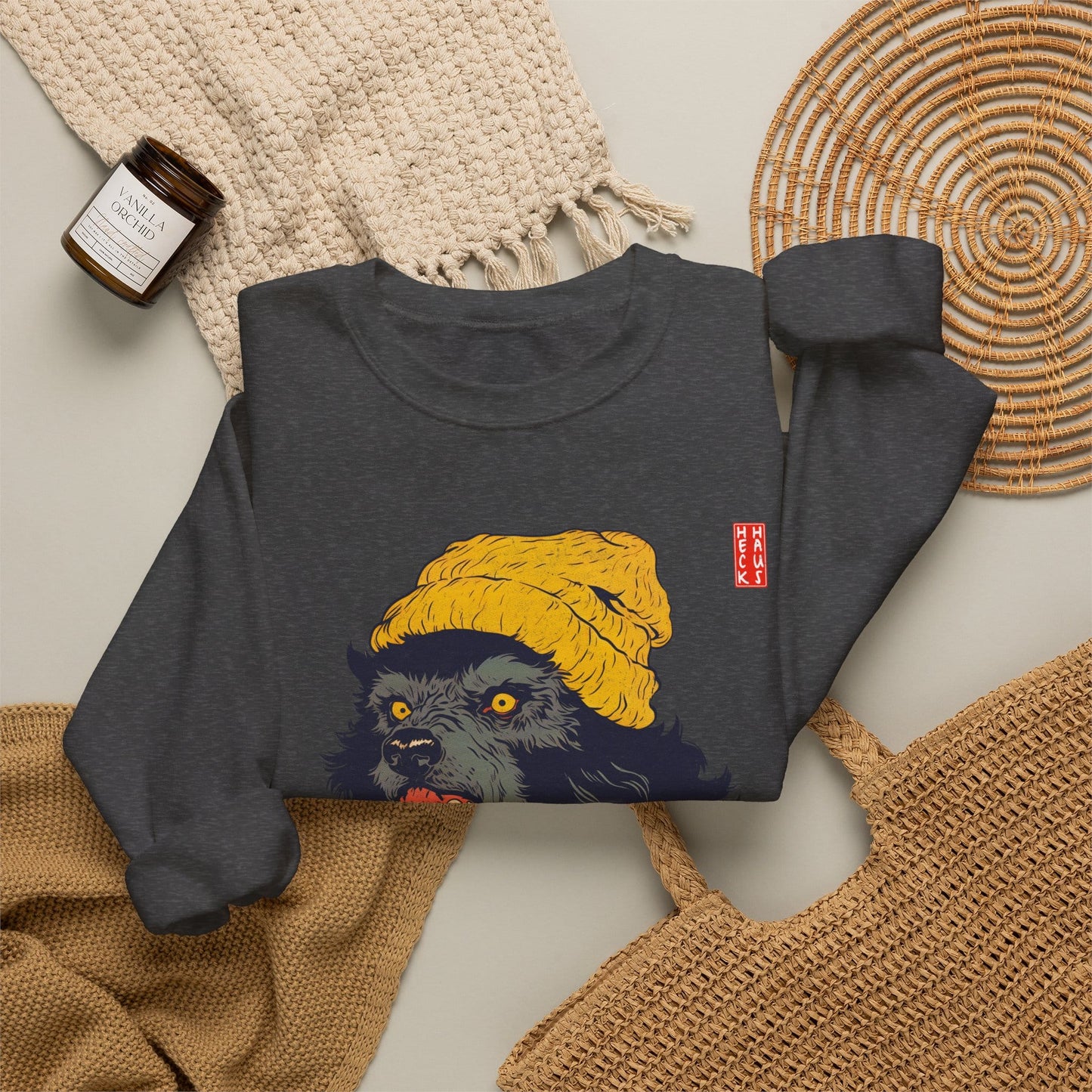 Hipster Werewolf Sweatshirt