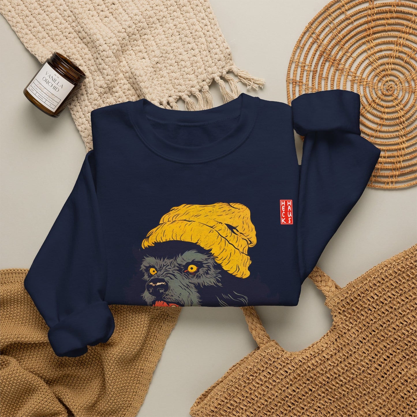 Hipster Werewolf Sweatshirt