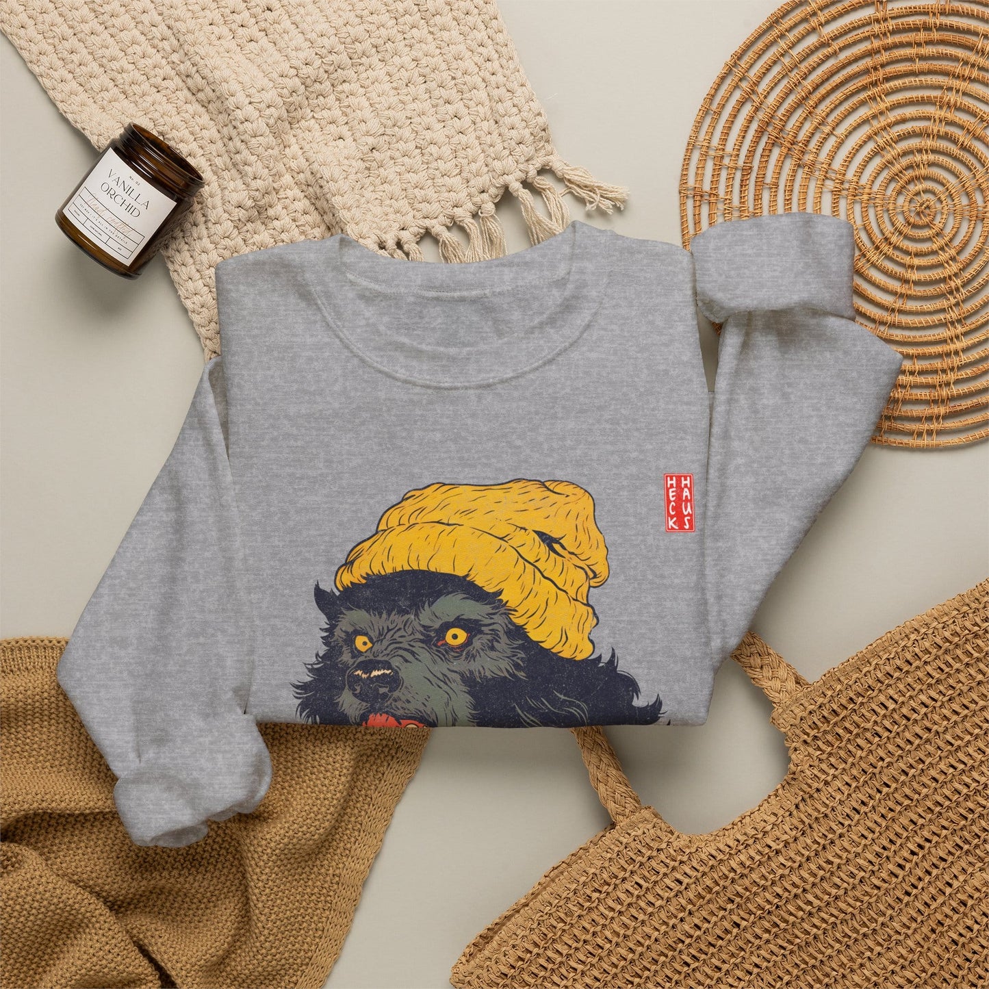 Hipster Werewolf Sweatshirt