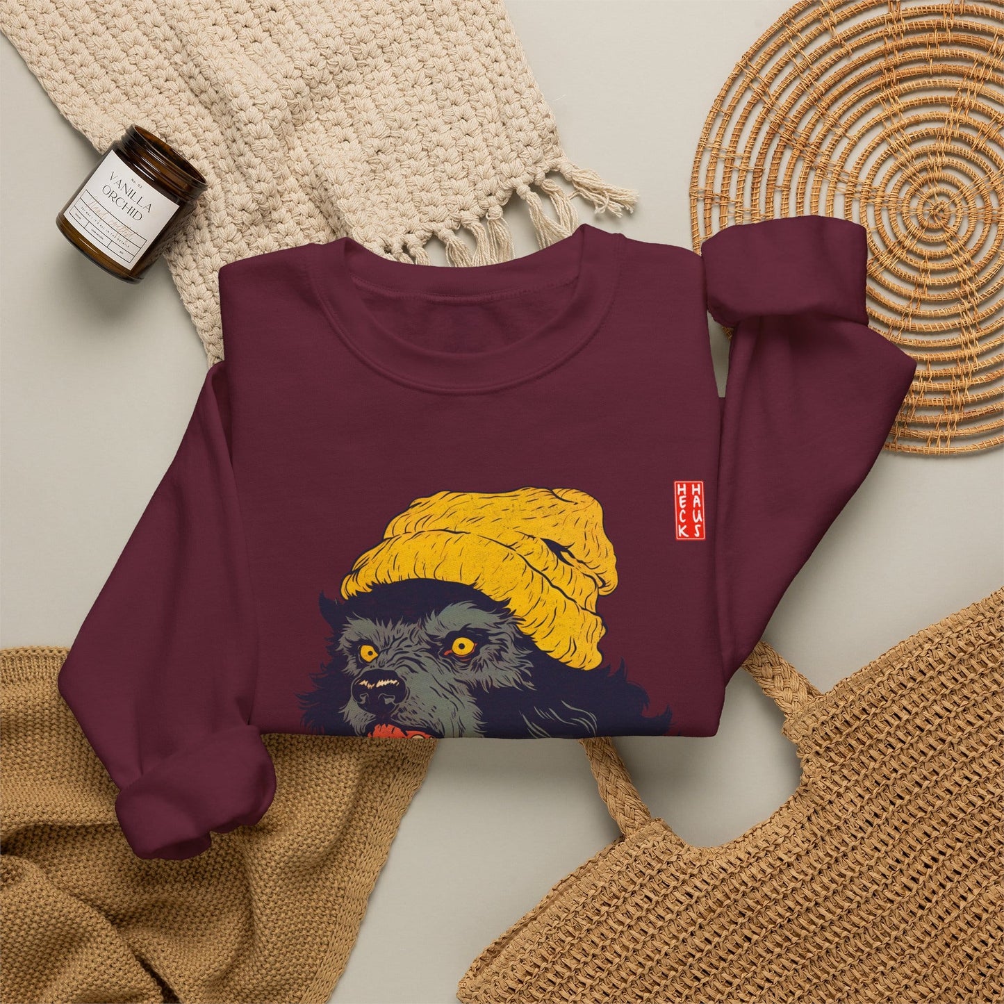 Hipster Werewolf Sweatshirt