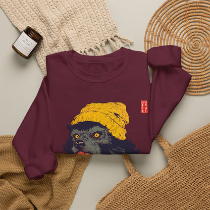 Hipster Werewolf Sweatshirt