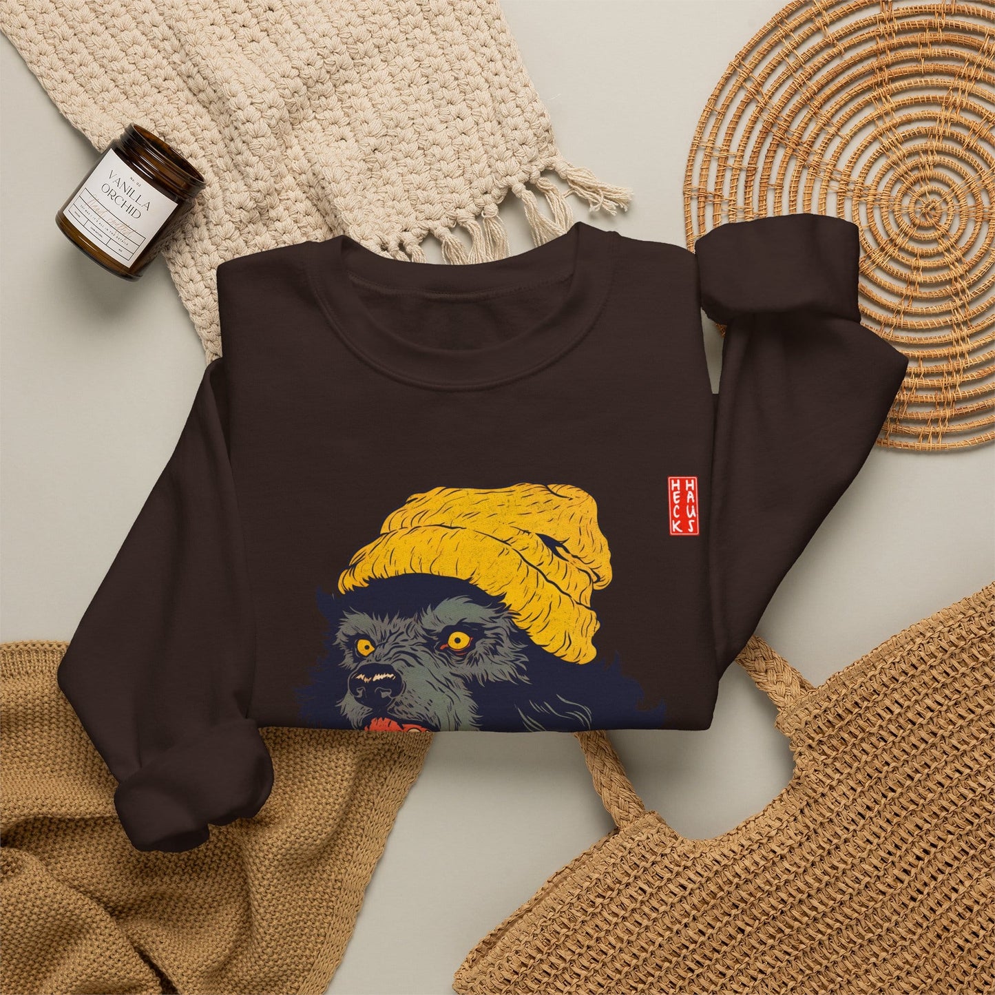 Hipster Werewolf Sweatshirt