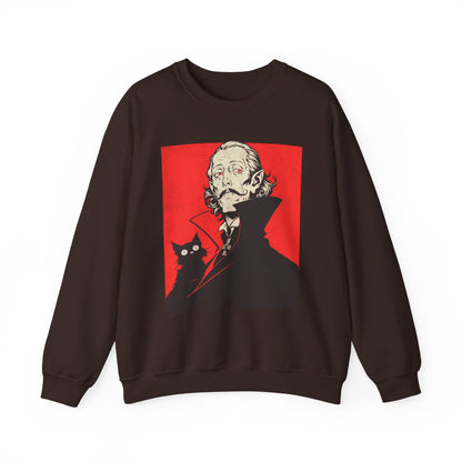 The Count with the Cat Sweatshirt